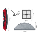 Main Side Brush Filter Mop Cloth Kit For Roborock Q10 S5/Q10 S5/Q10 VF/Q10 VF/Q10V/Q10V Vacuum V1189-LWWAL-20260327-04745