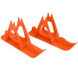 Children's Balanced Car Skis Kids Snowboard Sledge Balanced Scooter Board Ski PartsOrange V1294-YM0718-3114200106113