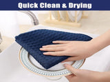 Homaxy Kitchen Towels 16 x 28 Inches and 13 x 28 inches, Set of 8 Bulk Cotton Kitchen Towels V1258-DP02-F-185
