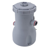 35W Clear Cartridge Filter Pump for Above Ground Pools 530 GPH Pump Flow Rate Improved Circulation V1294-YM0901-3111240086912
