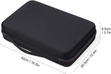Black EVA Battery Organizer Case with Zipper - Holds 146 Batteries V1259-DP01-A-2767