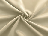 1 Panel Beige Blackout Curtain Panel With Grommets, Thermal Insulating Microfiber Drapes For Bedroom V1237-ZY-807-317