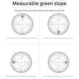 3 piece Golf Accessories Gift Set - Magnetic Anti-Fly Tee, Spirit Level Hat Clip Marker, Metal Divot V888-ELOSUNG56181