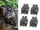 Plant Pot Hanger Bat Decoration, Resin Flower Pot and Vase Planter Hanger with Hanging Bat V1366-AZ2-W-23972