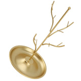 Jewelry Tree Stand Iron Branch Jewelry Display Hanging Organizer Tree Tower Rack for Necklaces V1294-YM0901-3117230360511