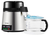 4L Water Distiller 1L/H Distilled Water Maker Timing & Temp Display Silver V952-D1LH1LH4L220VVD15V3