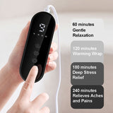 Electric Heating Pad with Digital Thermostat, Soft Flannel Heat Wrap for Shoulder Neck Back Abdomen V1341-ZY-L7GZ6ZZ4-S