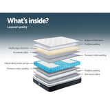 Giselle Bedding 21cm Mattress Euro Top King MATTRESS-0505-BET21-K