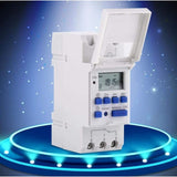 Programmable Digital Timer, Digital Timer, LCD Display, Weekly Digital Timer with Programming, DIN V1237-ZY-528-060
