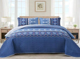 Nature Lover's Quilted bedspread and pillowcovers set Inspired by the Outdoors - Queen size V745-MAC080367Q13U