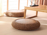 Household JapaneseStyle Round Floor Seats Cushion for Living Room Balcony Tatami Coffee Color V1294-YM0901-3111200110911