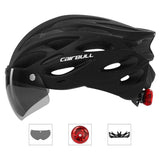 Road Bike Helmet Mountain Bike Helmet Cycling Helmet With Visor Bicycle Helmet - White - Size V1106-140-330002-WHT-M55-59CM