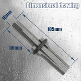 Wedge molds/Stone wedge for stone cracking 18 mm 5-pack V1237-ZY-203-2920