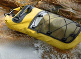 Roll-Top Backpack Dry Bag with Handle for Fishing Boating and Camping Yellow - L V1308-DSZKI-273-3