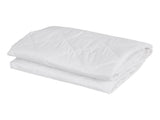 Giselle Waterproof Mattress Protector 100% Cotton Quilted Fitted Cover Queen MP-COT-WHITE-Q