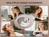 Red Light Microcurrent Eye Massager for Under-Eye Care On-the-Go V1107-CS-EGWTPM2