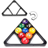 Plastic Billiard Cue Holder Rack with Detailed Design for Pool, Snooker, and Billiards Enthusiasts V1192-AZ-W-22383