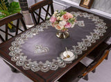 Coffee Table Cloth for Living Room Center Table Embroidery Lace Tablecloth Home Dining Coffee Table V1370-AZ4-05685