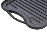 Toque 50.5cm Reversible Cast Iron Griddle Pan Non-Stick KT1020-AU