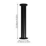 Black Steel Bed Frame Replacement Parts Strong Load-Bearing 4Pcs V1369-AZ3-W-18337