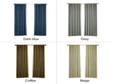 Pergola Outdoor Drapes,Blackout Patio Outdoor Curtains,Waterproof Outside Decor with Rustproof V1294-YM0901-H36624BE-4