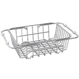 Back to School Kitchen Utensils Drying Out Rack Dish Holder for Sink Stainless Steel Drainage 1Pack V1366-AZ2-W-20492