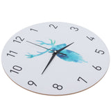 29CM Retro European Style Wall Clock Silent Non Ticking Clock for Living Room Bedroom Decor V1294-YM0721-3115210009811