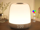 Wake Up Night Light with Sunrise Simulation Alarm Clock,Warm White Bedside Lamp for Kid Bedrooms V1192-AZ-W-16475