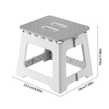 Non-Slip Folding Step Stools - 9x7in Shower Stool for Shaving Legs, Stool Foldable, Foot Stool, V1189-LWWAL-20260401-05320