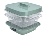 4Pcs/Set Multilayer Food Insulation Cover Transparent Leftovers Dust Cover with Temperature Panel V1294-YM0523-3113210216611