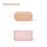 Coffee Table Storage Ottoman - Chenille Fabic Padded Blanket Box Bench CELIA - PINK V274-FT-BL-250105KE-PK