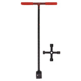 41x20cm Water Meter Key Steel T Handle Curb Key with 4 Way Multi Functional Utilities Key V1294-YM0521-3111230026511