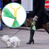 Eco-Friendly Pet Waste Bag Set with Bone-Shaped Carrier Hook and D-Ring Clip Thick Leak-Proof Poop V1341-ZY-ETZDYDQ5-C