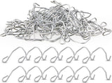 300 Pieces T Post Wire Clips Fence Fencing for Securing Galvanized Steel Barbed Garden Farm Highway V1259-DP01-A-1131