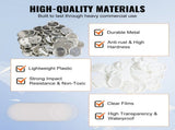 2.25" 58mm Button Badge Parts Supplies for Button Maker Machine 500 Sets V952-XZGSLH58MM500ON35V0