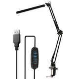 Dimmable LEDs Desk Reading Light with Clamp 3 Color Modes & 10 Brightness Levels Memory Function V1294-YM0901-L4778B