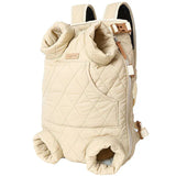Winter Pet Front Pack Warm, Lightweight, Hands-Free, Cozy Companion for Every Journey/beige V1232-CWJHBB-004