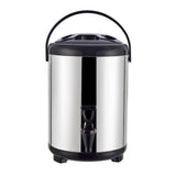 Stainless Steel Milk Tea Bucket Large Capacity Thickened Insulated Beverage Dispenser Barrel with V1294-YM0901-3118240170012