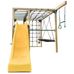 Lifespan Kids Orangutan Climbing Cube Jungle Gym Play Centre + Yellow Slide V420-LKPC-ORAN-YEL