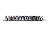 Wurth 1/4" 12pc Multi-Socket Wrench Set Chrome Metric/Imperial TX Bi-Hex Square V563-7131130