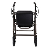 Orthonica Foldable Steel Frame Rollator Walker - Grey FRW-MAS-01L-GY