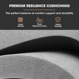 FORTIA Electric Armchair Recliner, Single Fabric Chair, Grey V219-HELMCRFO5GYA