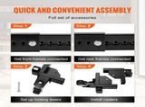Mobile Base, 680.3 kg Capacity, Adjustable from 457.2 x 609.6 mm to 673.1 x 800.7 mm, Heavy Duty V952-JJYDDZ1500LBNTWJXV0