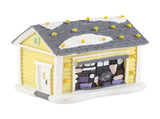 Christmas Village House LED Lighted Desk Building Resin House Statue Ornaments for Tabletop V1294-YM0512-221114TW02-1