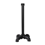 Industrial Style Iron Roll Paper Rack, Black, Home Use, Decorative and Durable V1366-AZ2-W-25393