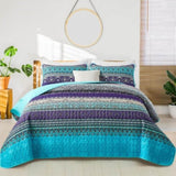 Tranquil Quilted coverlet and pillowcovers set Perfect for Relaxation - Queen size V745-MAC080196Q13U