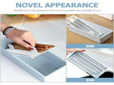 Blue Chopsticks Drain Box for Kitchen Use with Sanitary Drying Holes and Compact Space Saving Design V1192-AZ-W-22599