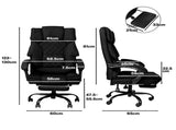 Levede Ergonomic Office Chair Gaming Desk Chair Reclining Footrest Swivel OF1071-GY-AU