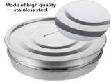 Transparent Face Wash Basin, 1 Pack, 9.3x9.3x3.8 Inch Clear Plastic Sink Bowl V1192-AZ-W-26733