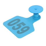 001100 Number Plastic Tag Livestock Animal Ear Tag for Marking Cattle Cows Animal Farm Accessories V1294-YM0901-3111200210611